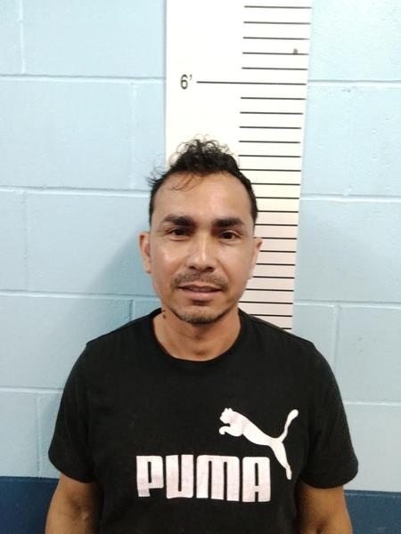 Booking photograph of Edgar Galeano-Laverde following his arrest by the Lincoln County Sheriff's Office.