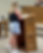 ormer Troy Alderwoman Rachel Dunard addresses city leadership from the public podium during the citizen comment section of the budget meeting.