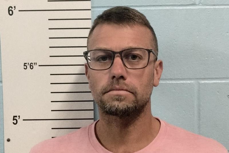 Booking photograph of Zachary Sean Turkington following his arrest on new domestic assault charges in Lincoln County, Missouri.