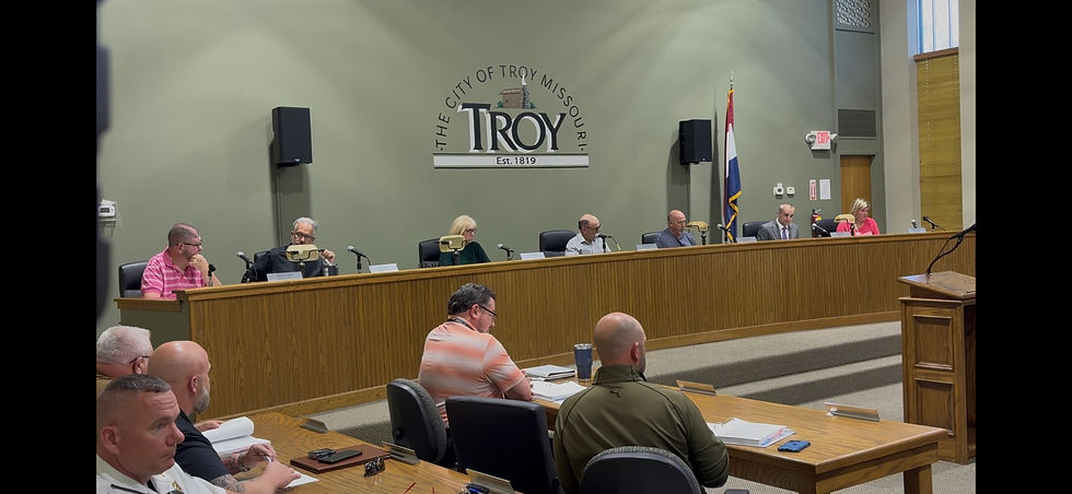 Troy Board of Alderman Meeting