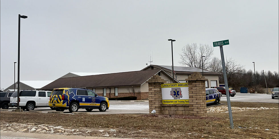 Lincoln County Ambulance District staged and ready as crews prepare for the incoming winter storm and colder conditions.