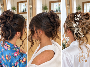 top wedding hairstyle trends, top bride makeup looks
