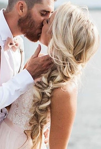 Side Braid Boston Bride