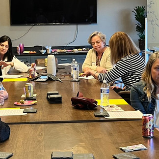 WGC members sitting at a conference table