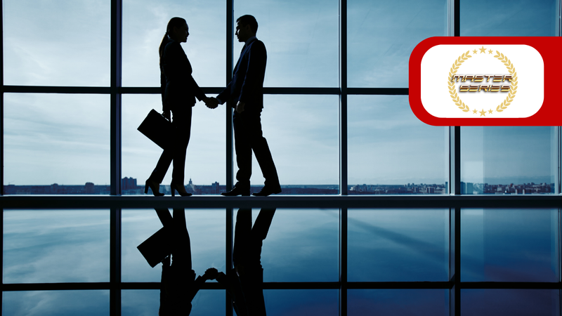 Professional studying Business English for international communication and workplace success.