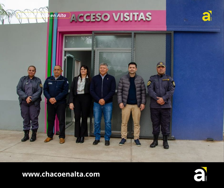 Sáenz Peña suma infraestructura de seguridad: ampliarán la Unidad Penal 2 y proyectan una nueva comisaría