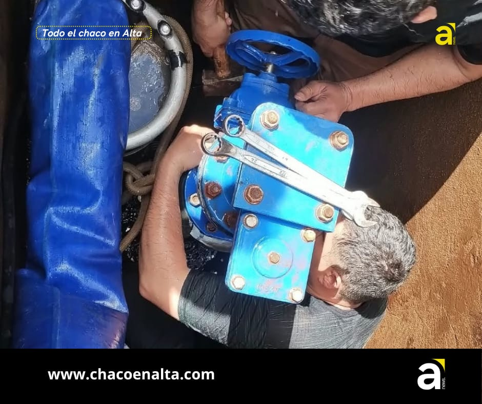 Renovaron piezas clave de un acueducto con más de 45 años y recuperaron el servicio de agua