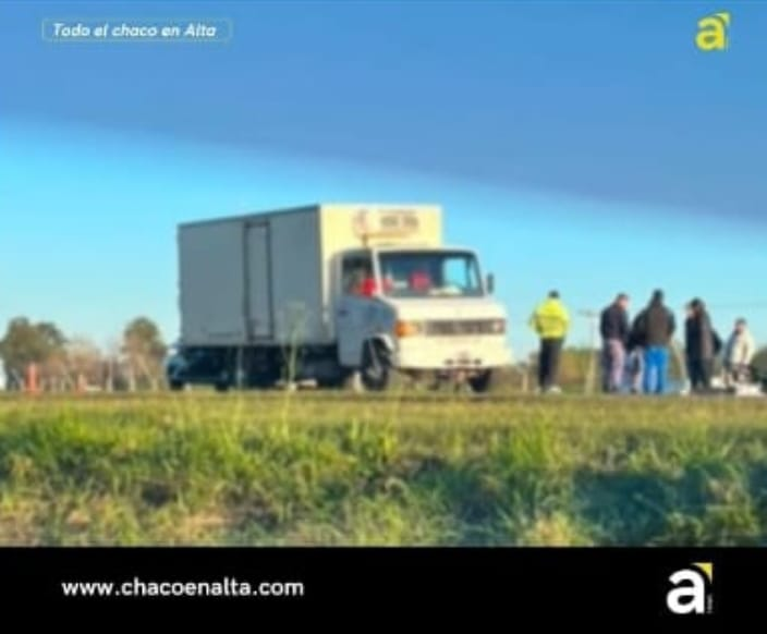 Nuevamente la Ruta 16 se cobra con la vida de un hombre de 27 años que circulaba con su hija de 7 que resultó herida