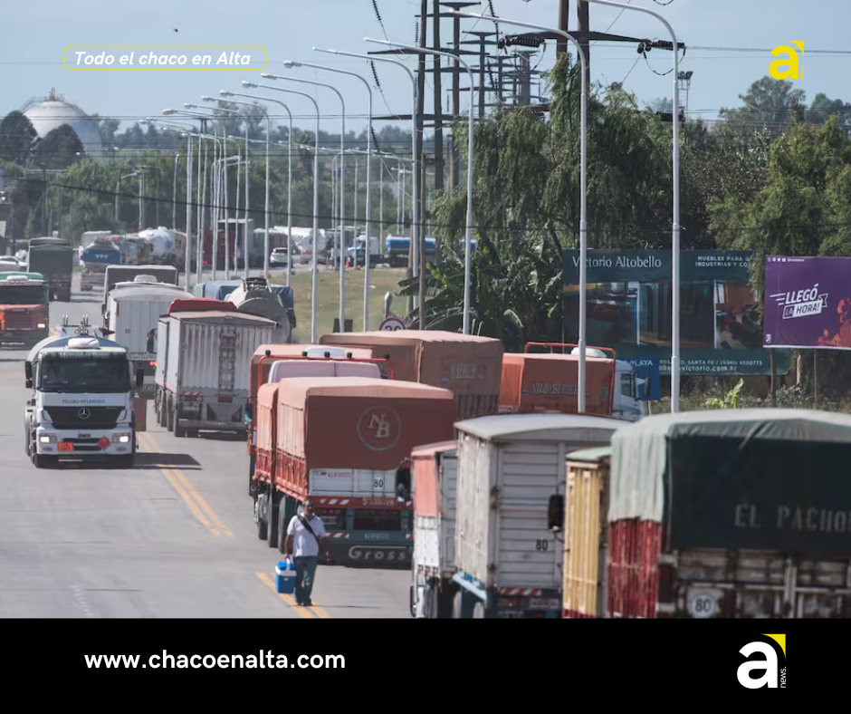 Cosecha récord y caos logístico: con la soja como protagonista, miles de camiones colapsan los accesos a los puertos del Gran Rosario