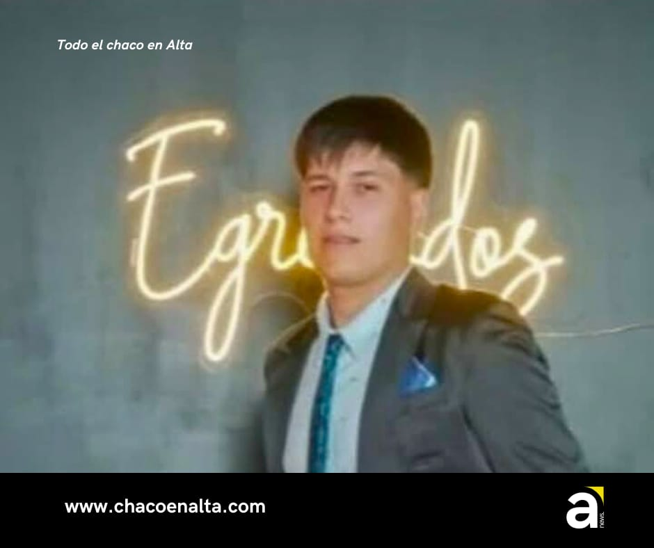 Alexis Taron, un joven de tan solo 19 años que falleció en un accidente de tránsito.