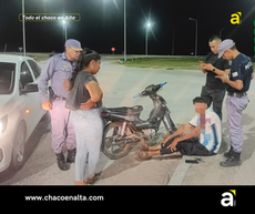 Interceptaron en Sáenz Peña a un hombre con una adolescente y lo detuvieron por una grave causa judicial.