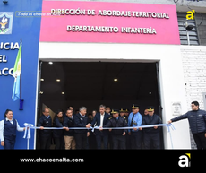 Zdero puso en marcha la nueva sede de Infantería y destacó la inversión en seguridad