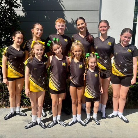 Irish dancing in the Brisbane community