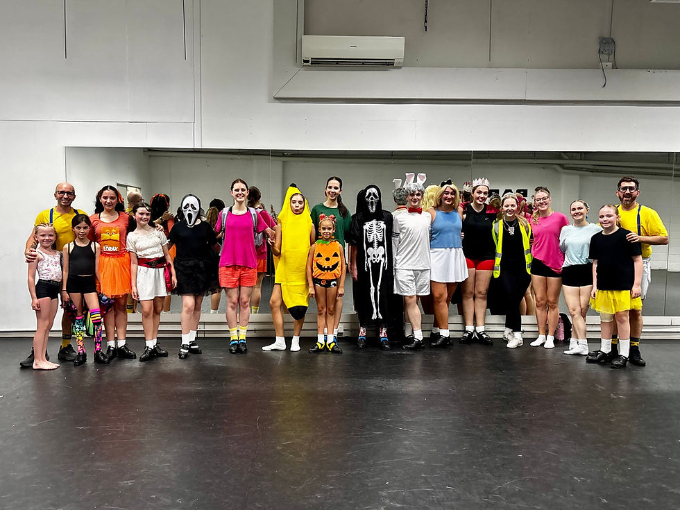 Fun times at our Halloween class!