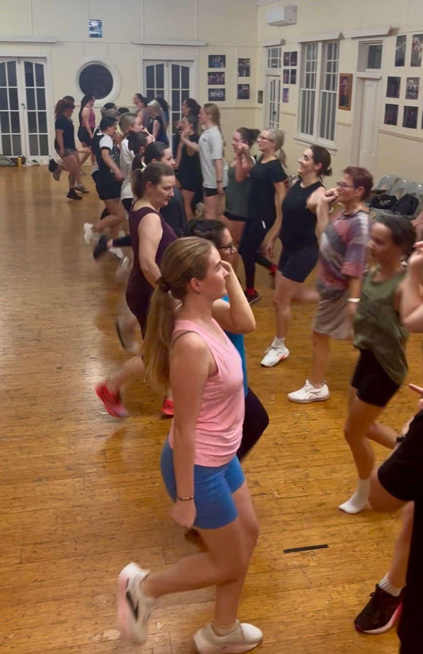Brisbane’s biggest adult Irish dancing class!