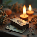 tarot cards burning sage ethereal atmosphere.png
