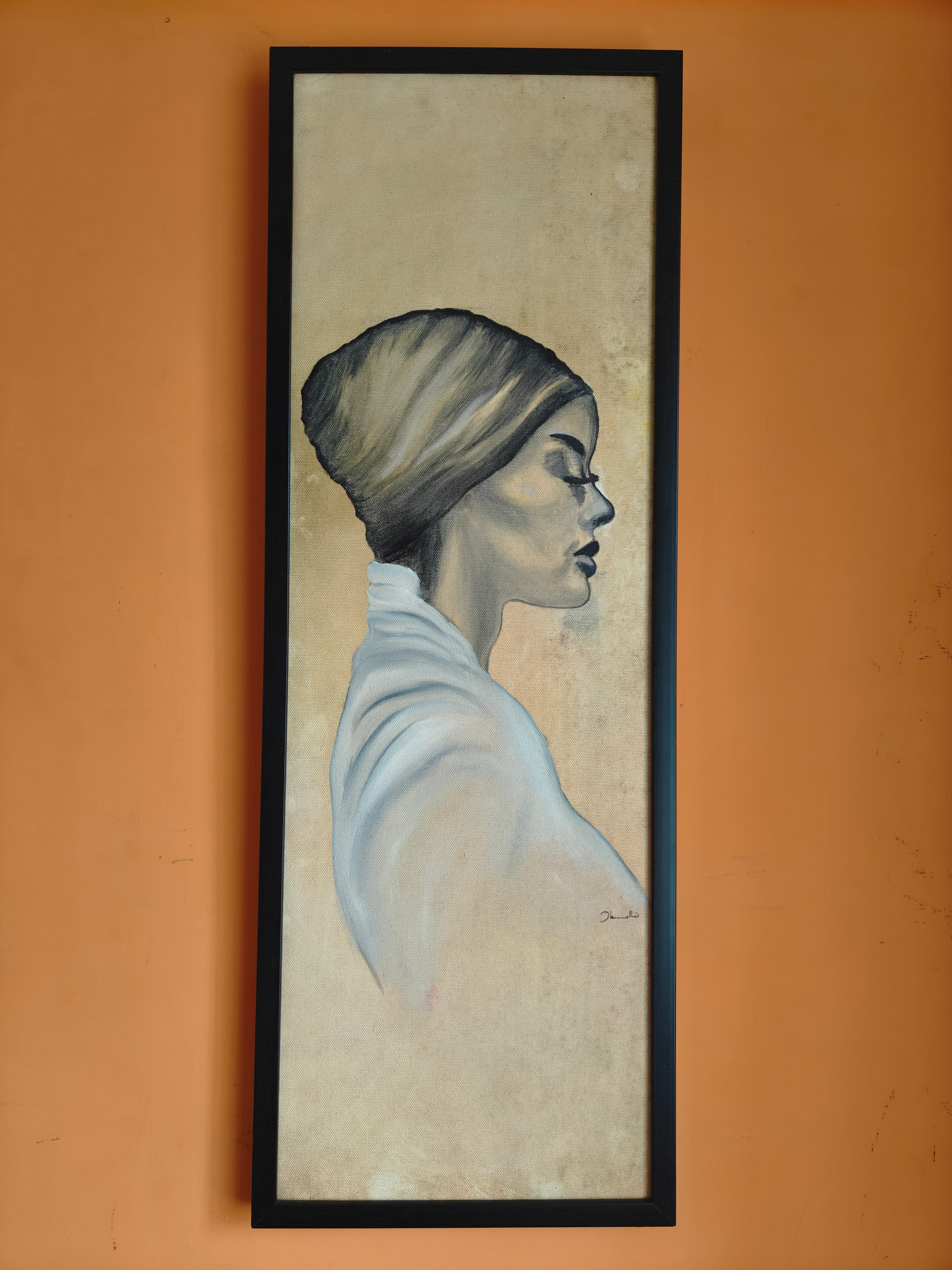 Held in Light – Original Figurative Oil Painting