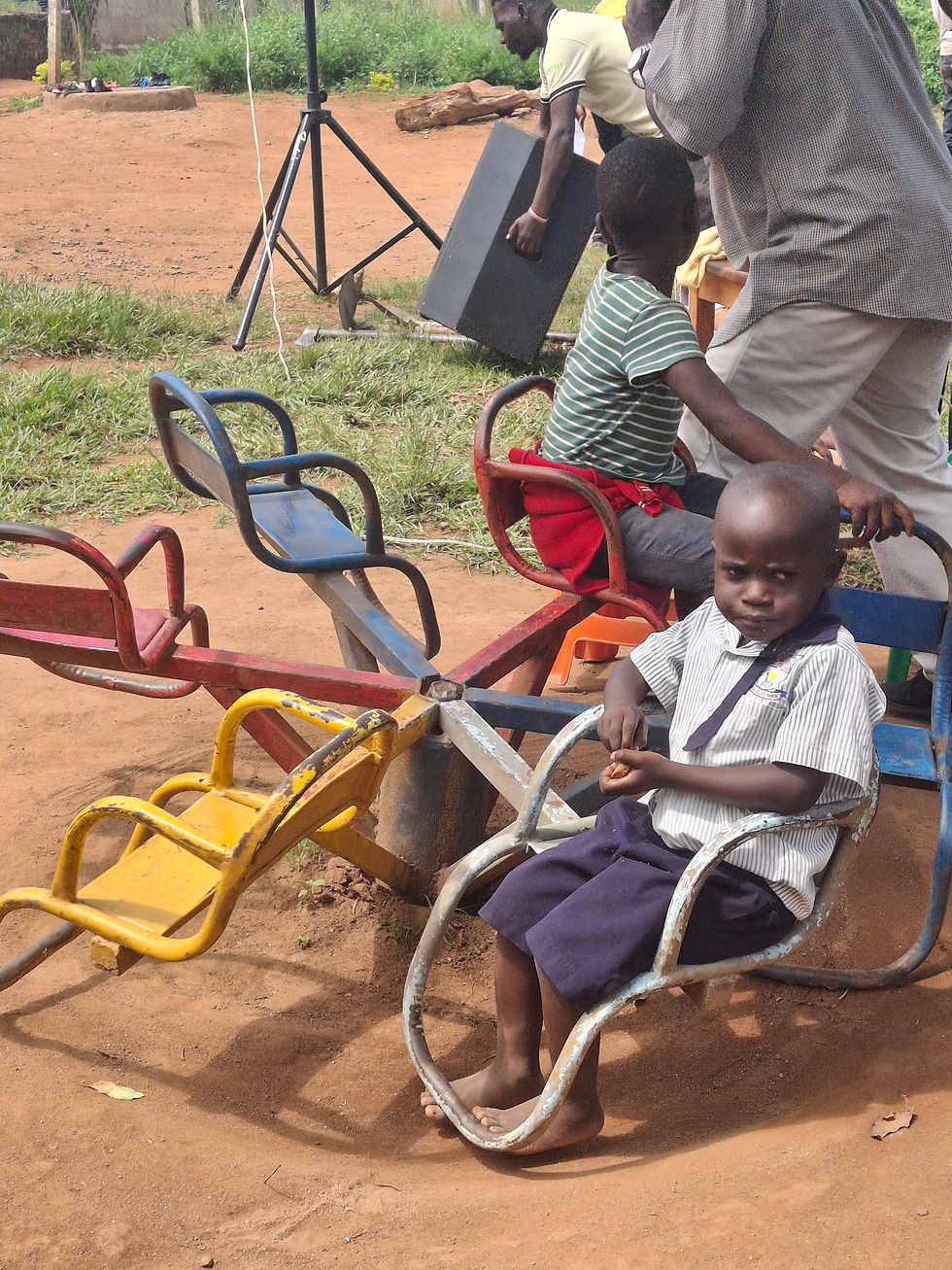 Thanks IASE for the playground equipment