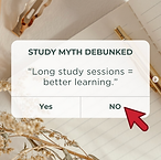 shorter study sessions help