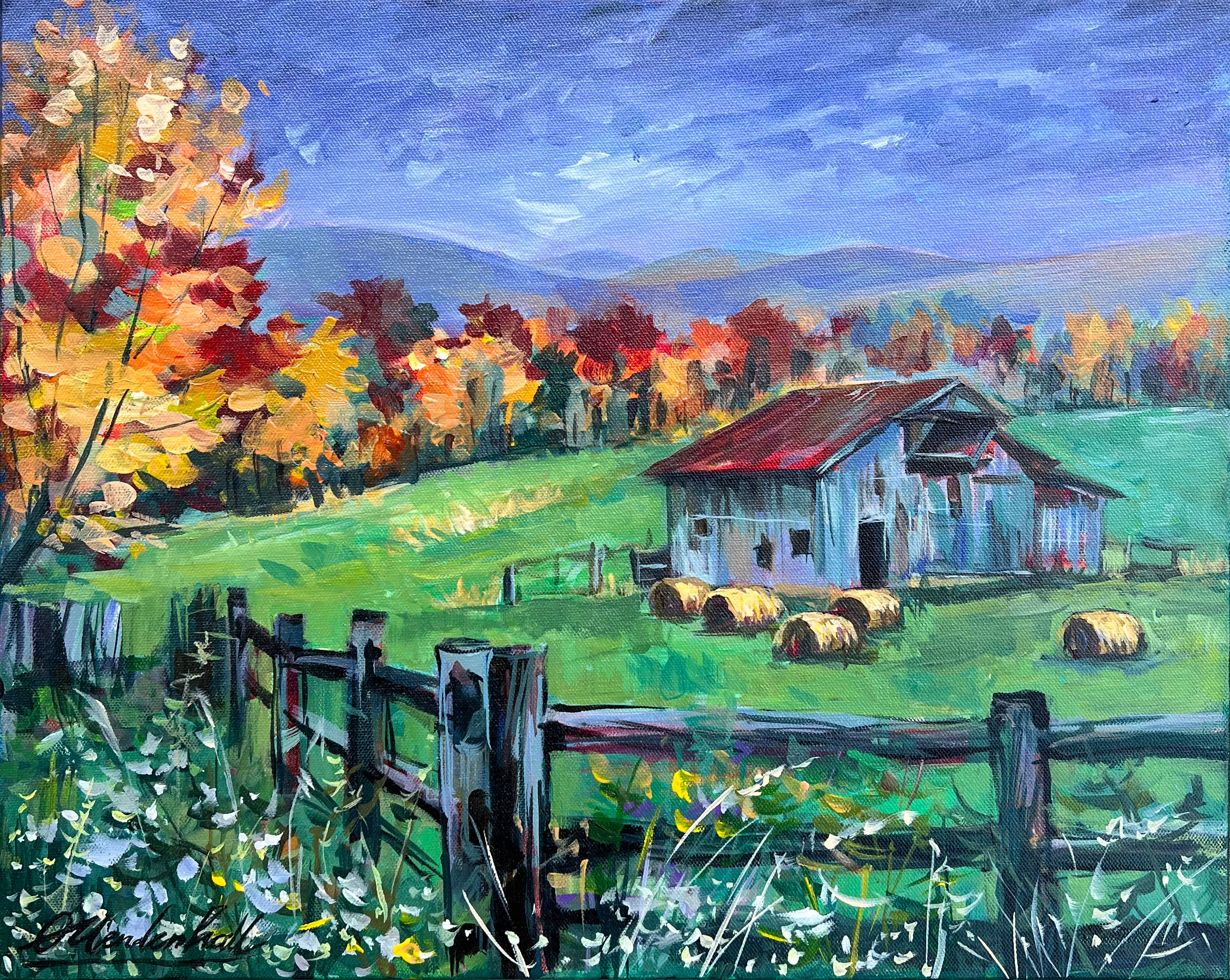 Create your own custom landscape painting