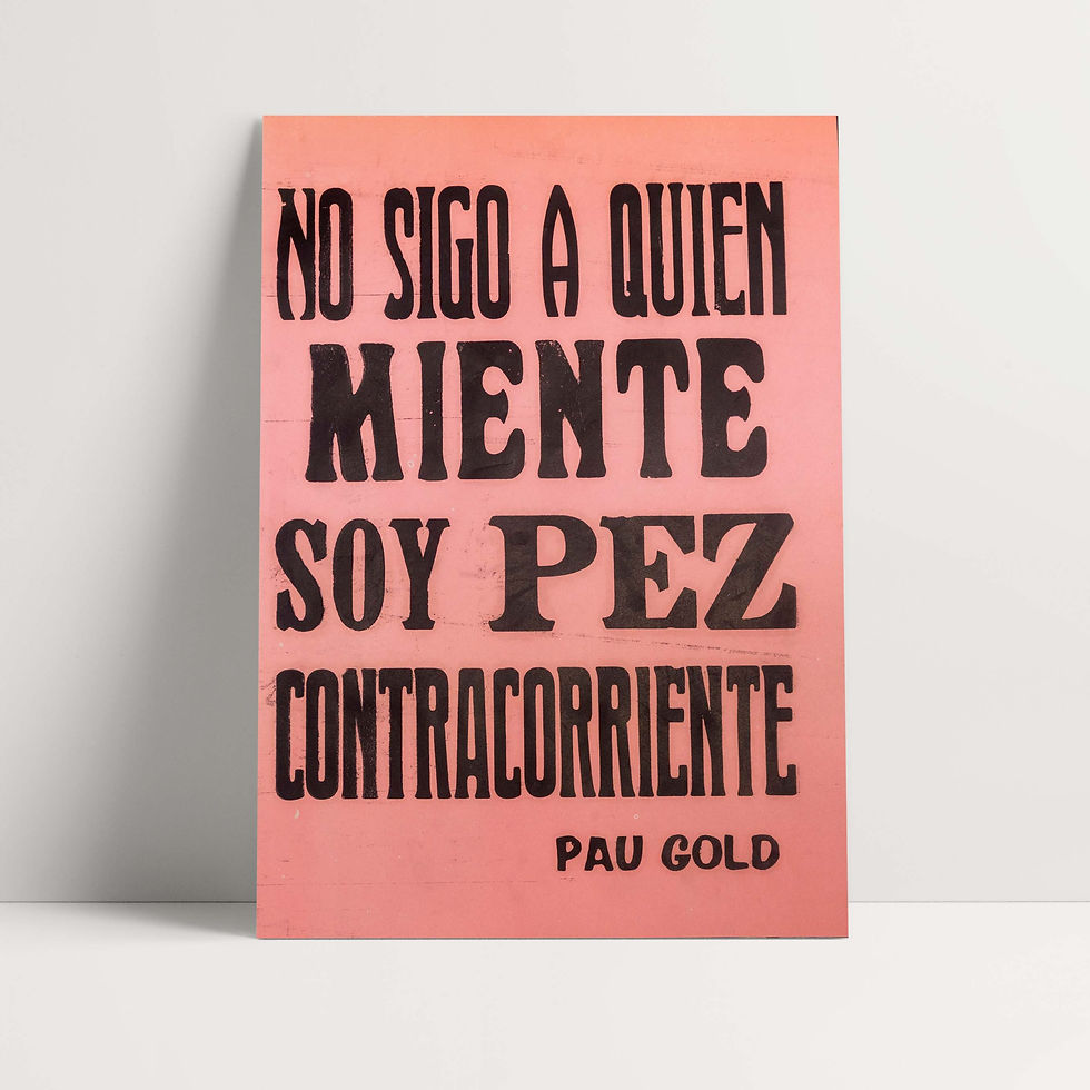Miniatura: No sigo a quien Miente, soy Pez Contracorriente