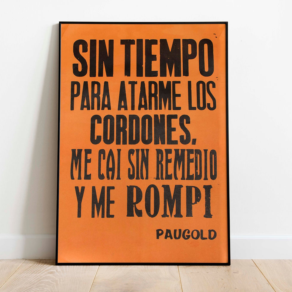 Miniatura: Sin Tiempo para atarme los Cordones, me cai sin remedio y me Rompí