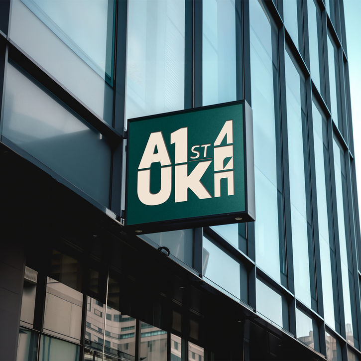 A1st UK building sign.