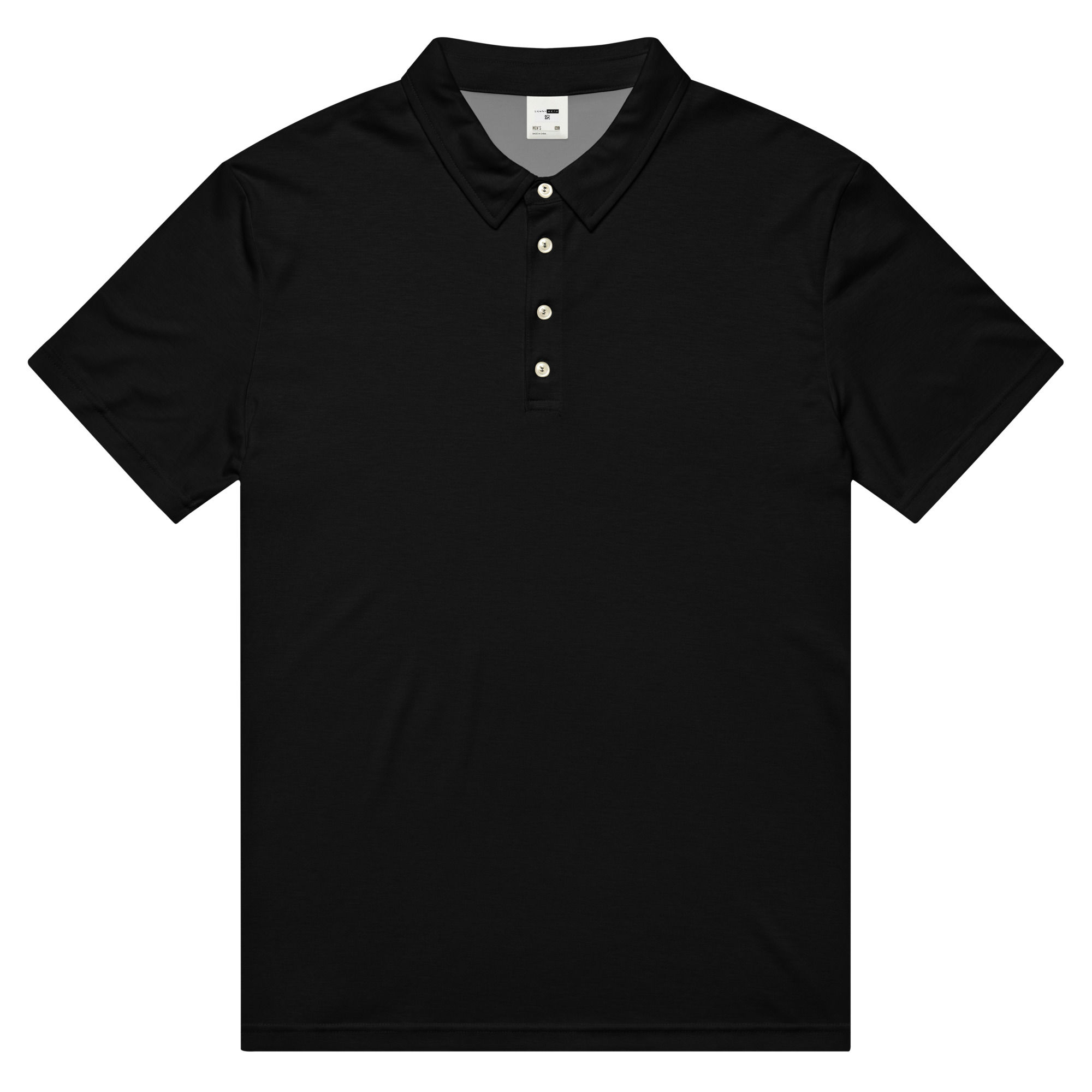 Dernm Wear Black Slim fit polo