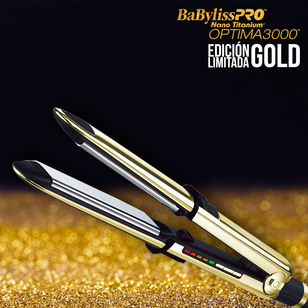 PLANCHA OPTIMA 3000 GOLD EDICIÓN LIMITADA | babyliss