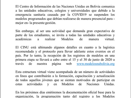 Comunicado Nº 2