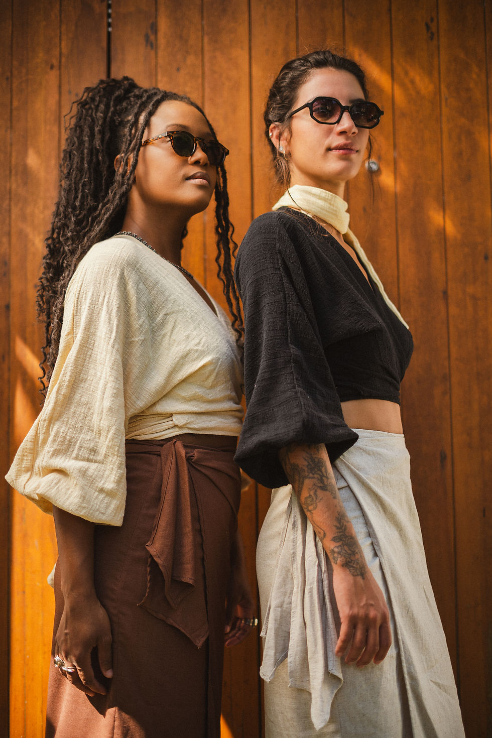 Miniatura: Blusa transpasse