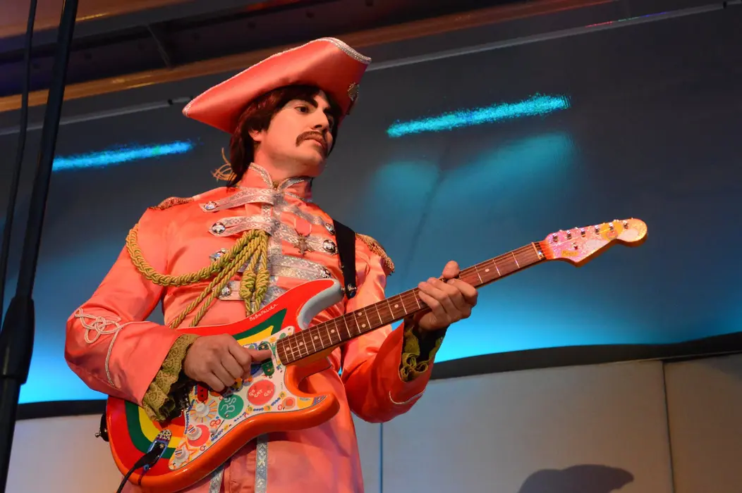 Britain’s Finest on stage — The Beatles tribute band live