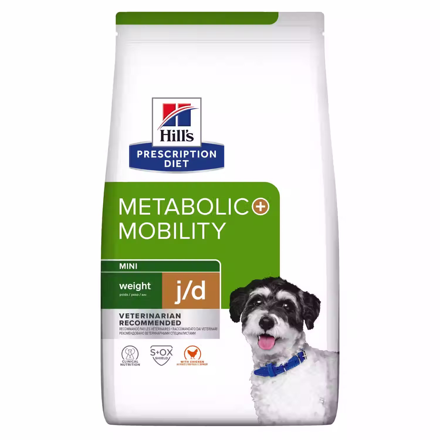 Croquettes Metabolic + Mobility - Chien Petite Race - Poulet