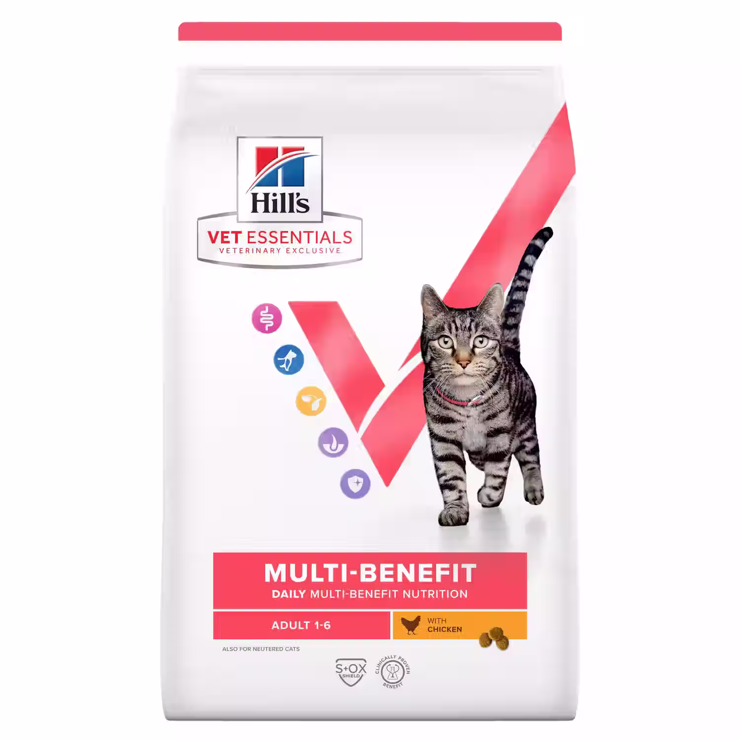 Croquettes Multi-Benefit - Chat Adulte (1-6) - au Poulet