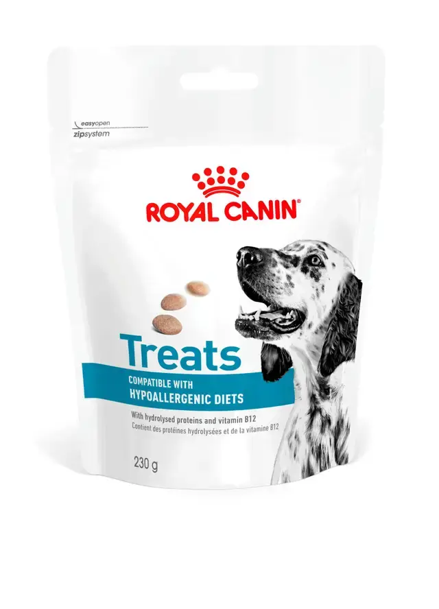 Aliment complémentaire Hypoallergenic Treats pour chien - 230g