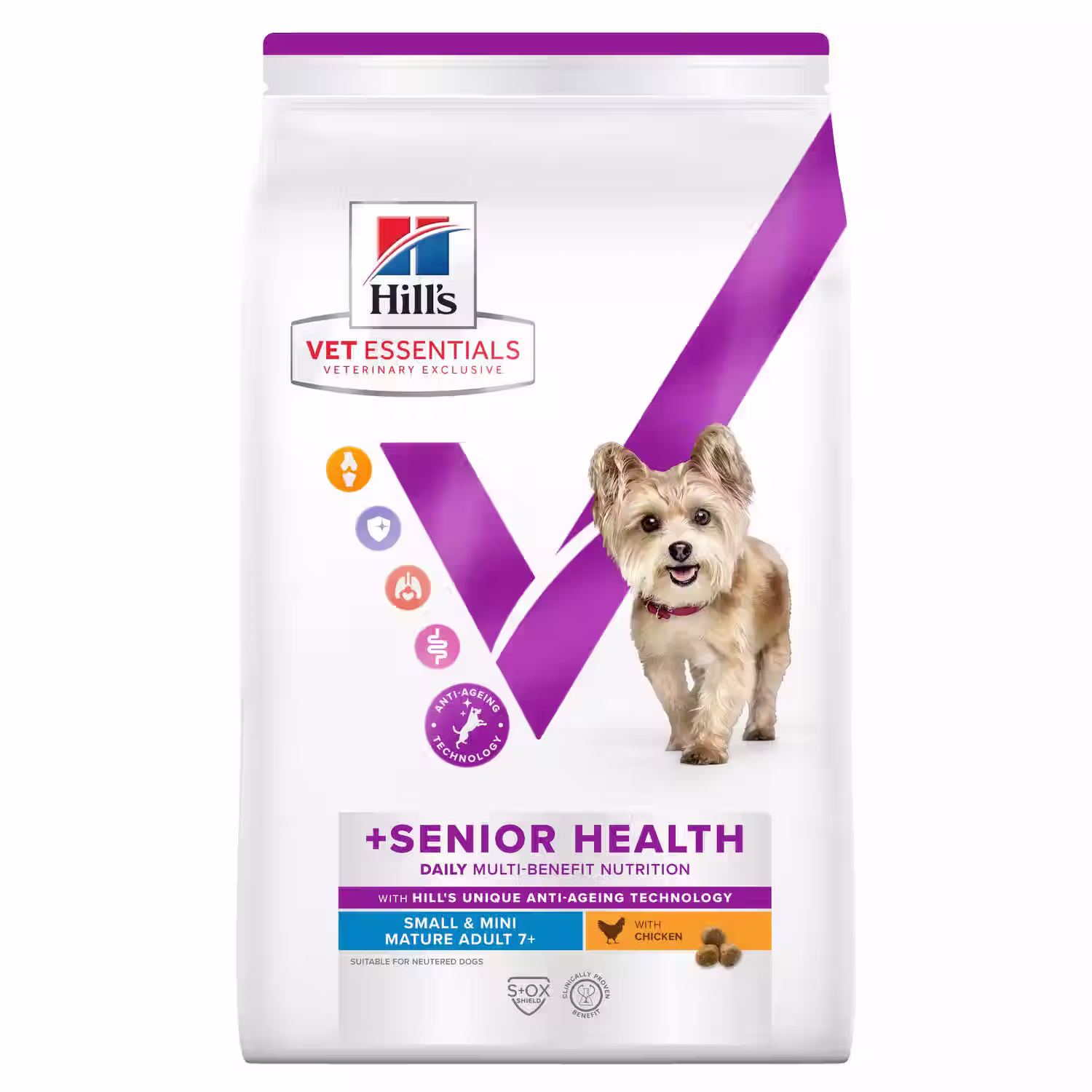 Croquettes Multi-Benefit +Senior Health - Chien Mature - Petite Race