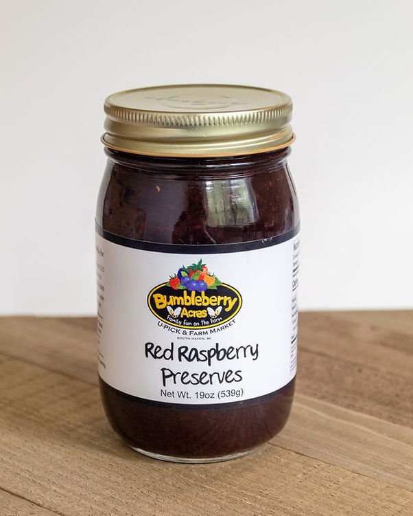 Bumbleberry Farms Red Raspberry Preserves