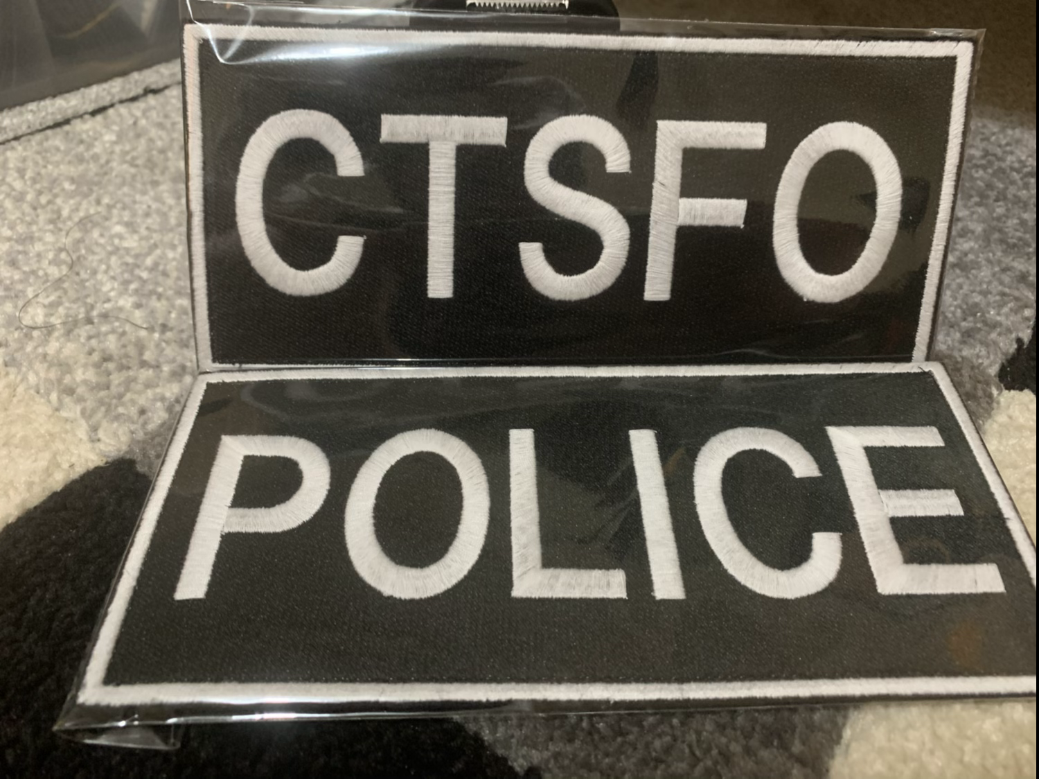 Custom Large 220x100mm Morale Patch 