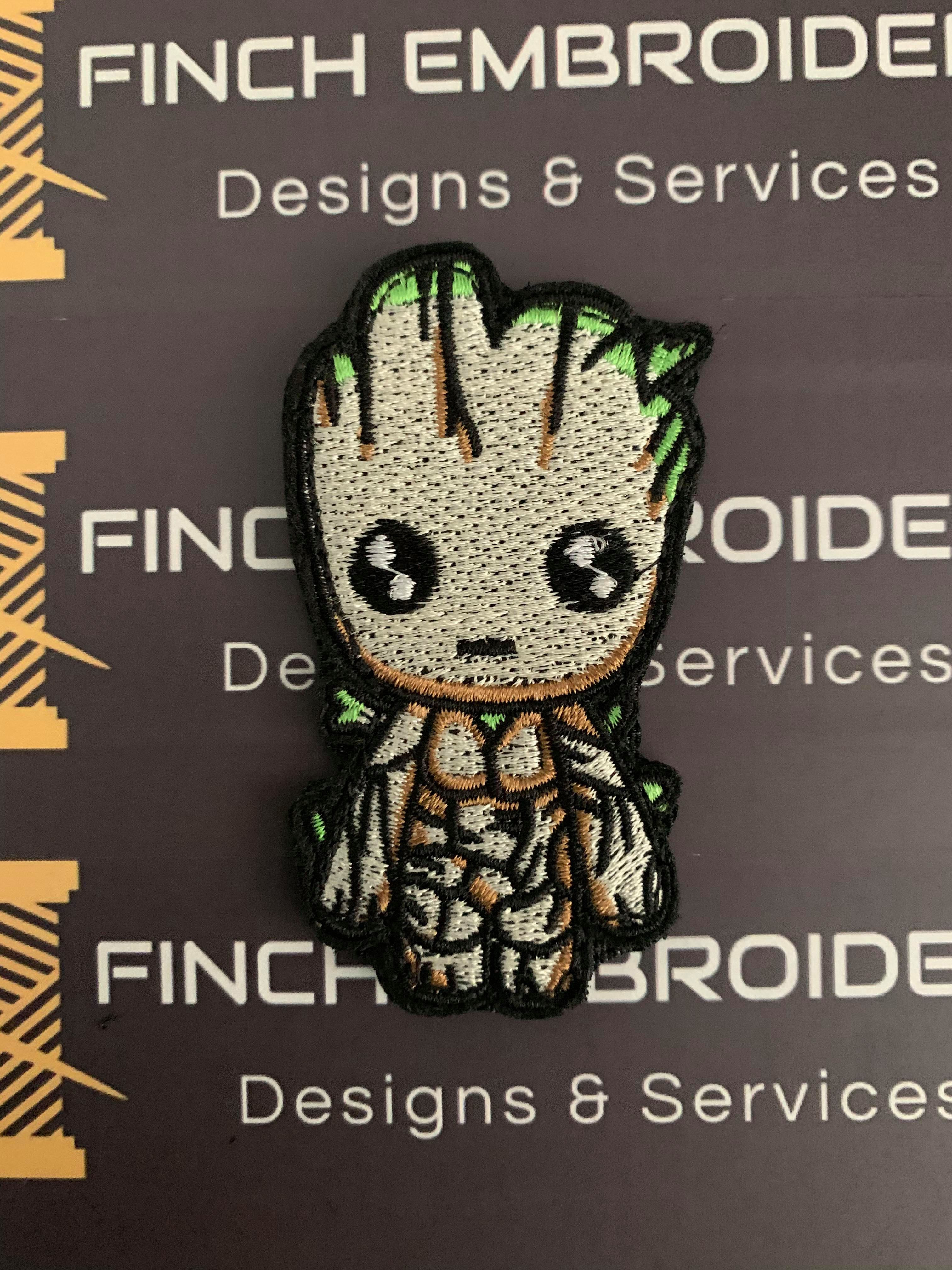 Embroidered Groot