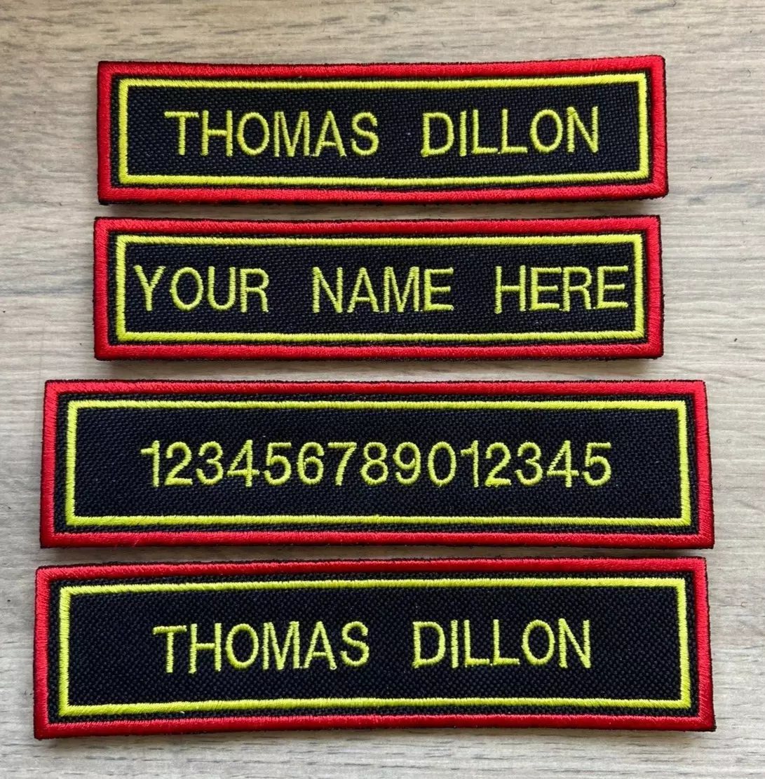 RAF - Typhoon Pilot Style Name Tapes