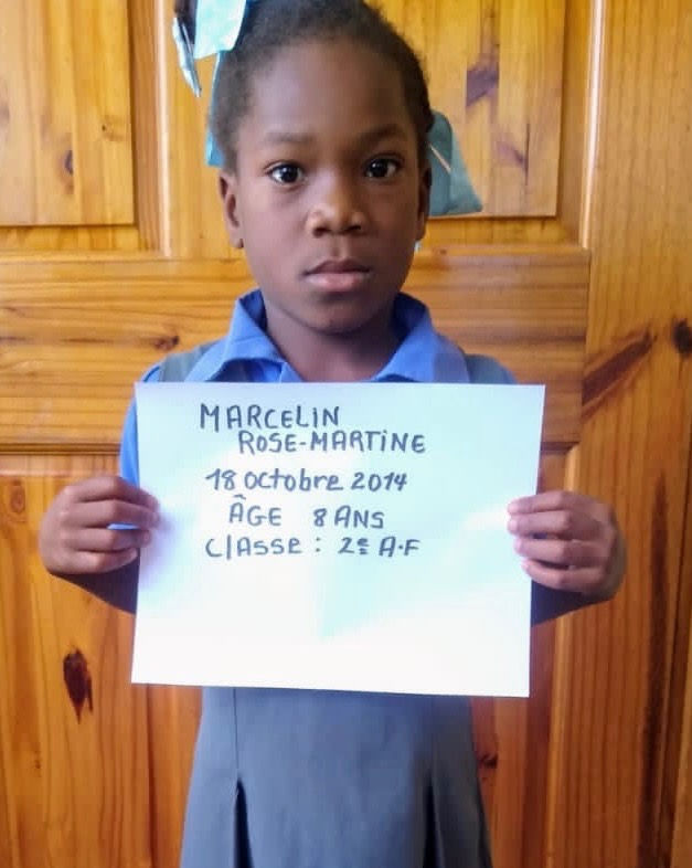 SPONSOR ME: Rose-Martine Marcelin