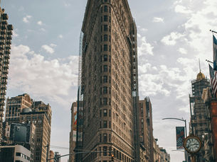 Flatiron Building in New York City, symbolizing opportunities in the U.S. market.