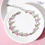縮圖：【Angely】心動節奏 粉色愛心造型手鍊｜浪漫 甜美 百搭