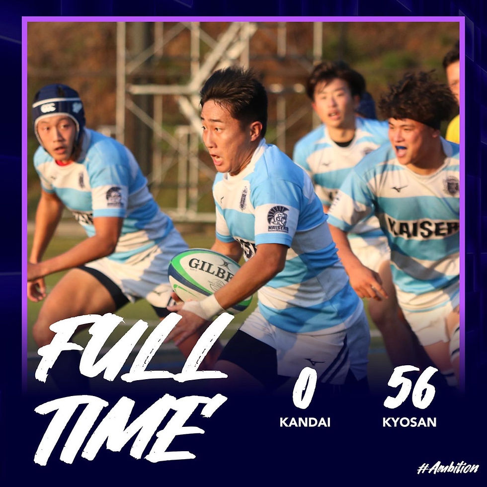 コルツリーグ第4節　vs京都産業大学