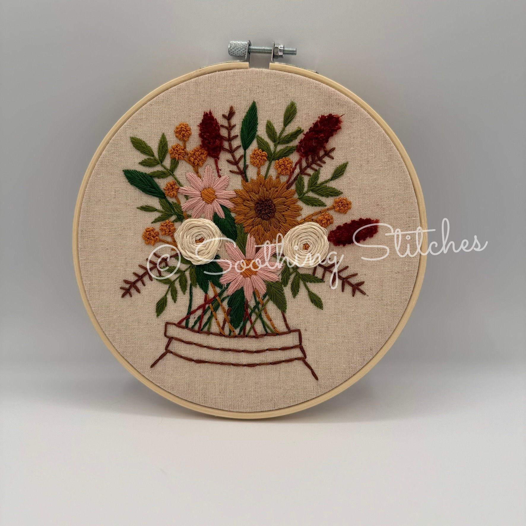 Autumn Bouquet - Embroidery Kit