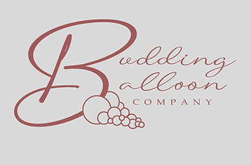 Budding Balloon Co. Logo serving Portage and Summit Counties