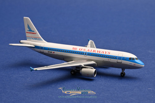 US Airways A319-100 N744P Gemini Jets 1:400 | yankeevictor400.shop