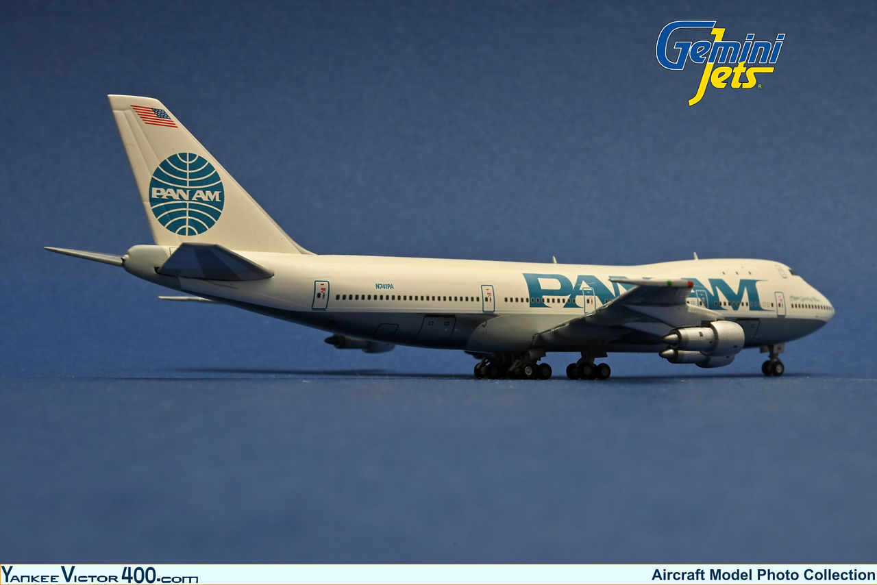 Pan Am 747-100 1:400 scale model