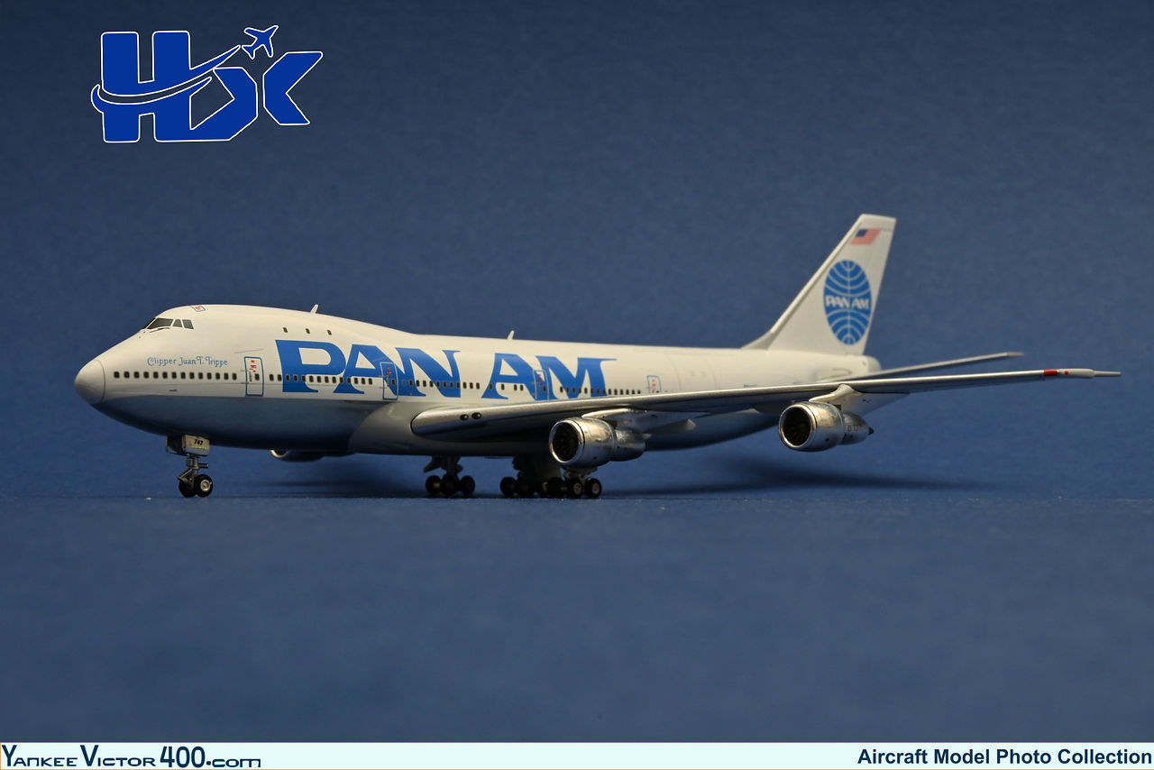 Pan Am 747-100 1:400 scale model