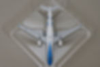 A 1:400 scale model aircraft of an Aerolineas Argentinas Airbus A330-200 aircraft